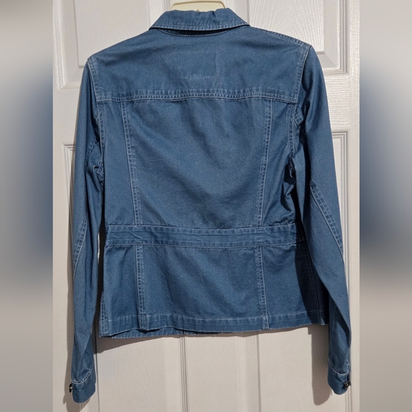 Vintage Lauren R.L. Dry Goods Ralph Lauren Jean Jacket Stone Wash P/M - Picture 7 of 9